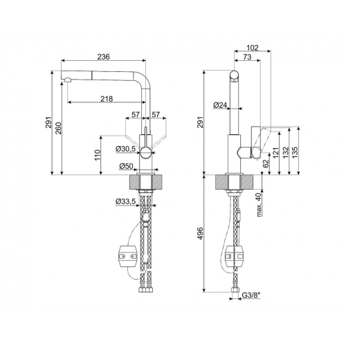Смеситель SMEG MD22DKX