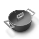 Кастрюля Smeg CSF2412BLM