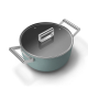 Кастрюля Smeg CSF2412EGM