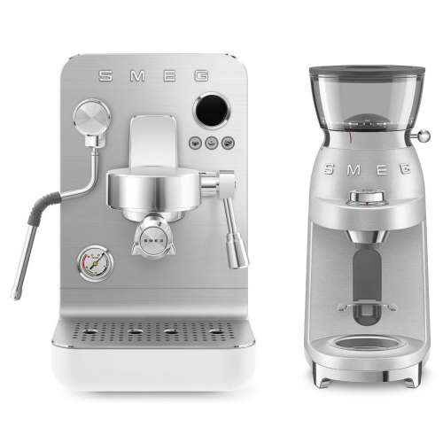 Кофемашина эспрессо SMEG EMC02WHMEU