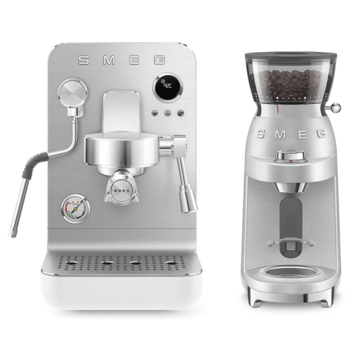 Кофемашина эспрессо SMEG EMC02WHMEU