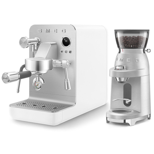 Кофемашина эспрессо SMEG EMC02WHMEU