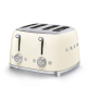 Тостер на 4 ломтика SMEG TSF03CREU