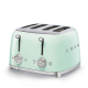 Тостер на 4 ломтика SMEG TSF03PGEU