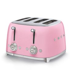 Тостер на 4 ломтика SMEG TSF03PKEU