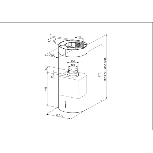 Вытяжка SMEG KIR37XE2