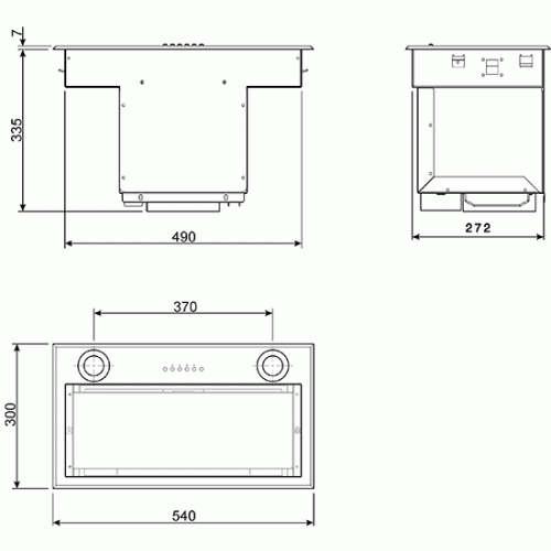 Вытяжка SMEG KSEG58PXE