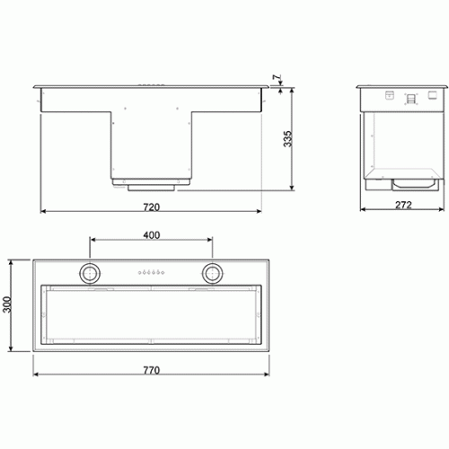 Вытяжка SMEG KSEG78PXE