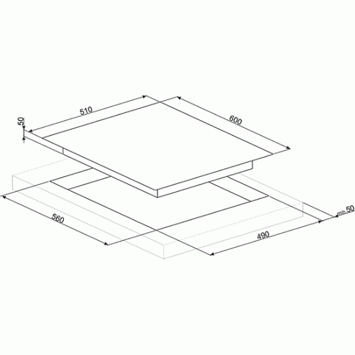Варочная панель SMEG SIM662WLDX