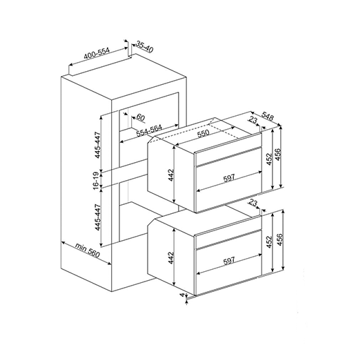 Духовой шкаф SMEG SF4920MCP1