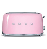 Тостер на 4 ломтика SMEG TSF02PKEU