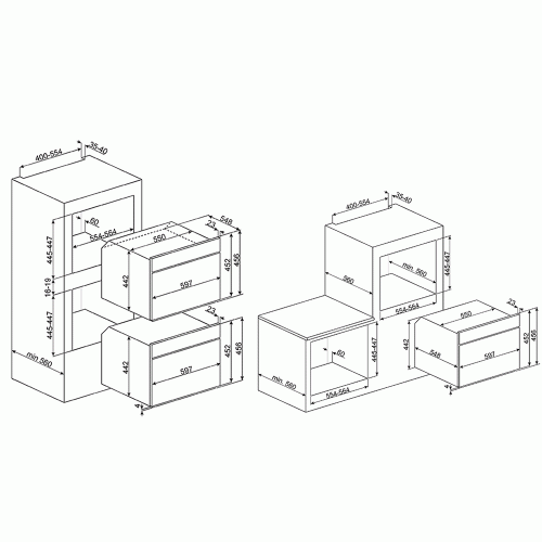 Духовой шкаф SMEG SF4604PVCNR1