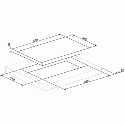 Варочная панель SMEG SIM631WLDR