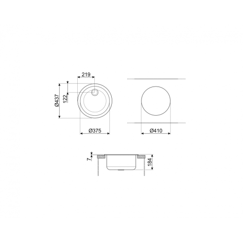 Мойка SMEG VFU43SFR