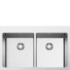 Мойка SMEG VR12S4040RS