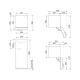 Холодильник SMEG FAB28RDTP3