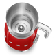 Вспениватель молока SMEG MFF01RDEU