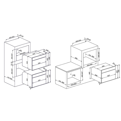 Духовой шкаф SMEG SF4102VCS