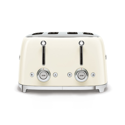 Тостер на 4 ломтика SMEG TSF03CREU