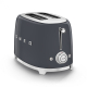 Тостер на 2 ломтика SMEG TSF01GREU