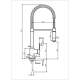 Смеситель SMEG MID5CR