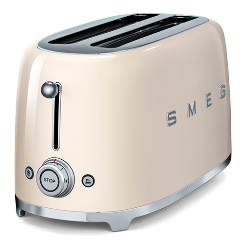 Тостер на 4 ломтика SMEG TSF02CREU
