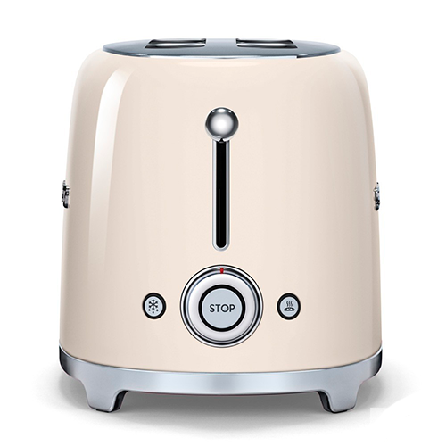Тостер на 4 ломтика SMEG TSF02CREU