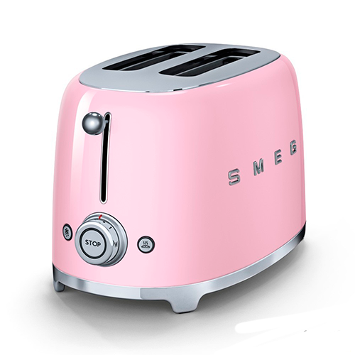 Тостер на 2 ломтика SMEG TSF01PKEU