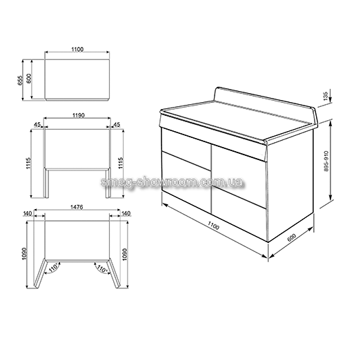 Варочный центр SMEG TR4110IP