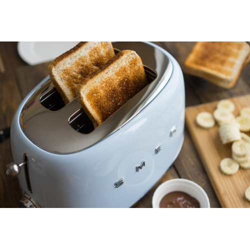 Тостер на 2 ломтика SMEG TSF01PBEU