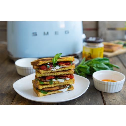Тостер на 2 ломтика SMEG TSF01PBEU