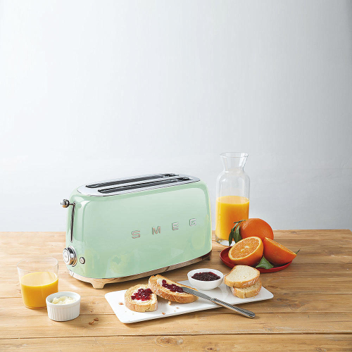 Тостер на 4 ломтика SMEG TSF02PGEU