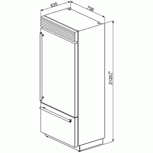 Холодильник SMEG RF376LSIX